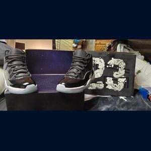 Jordan 4s Jordan 6s and a pair of 11s